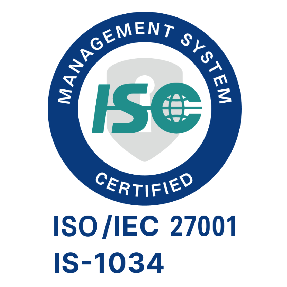 ISO/IEC 27001:2022認証（認証番号：IS-1034）
